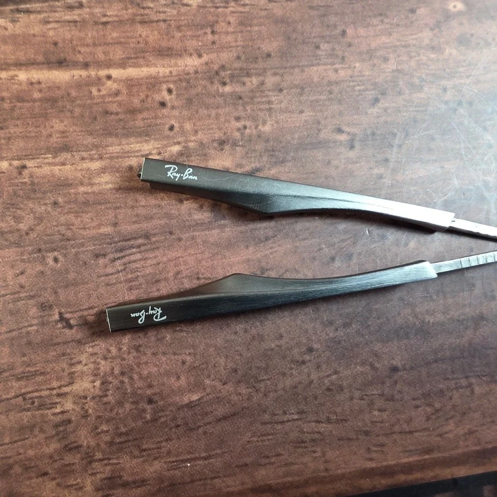 Ray-Ban RB3498 004/13 Gunmetal Replacement Temple Arms Pair 61-17 Spare Parts